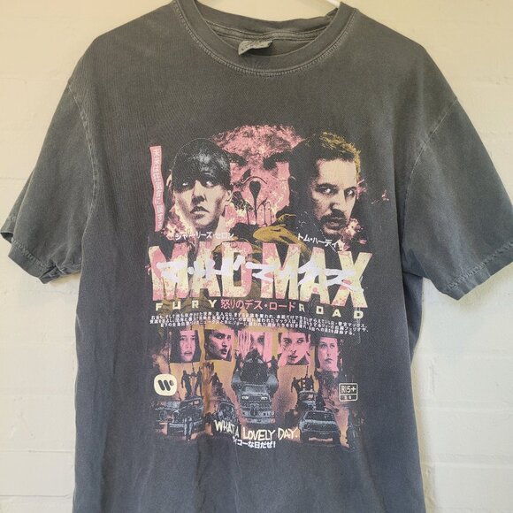 Rucking Fotten Mad Max Fury Road Graphic Tee Size L Japanese Movie Promo - Picture 1 of 6